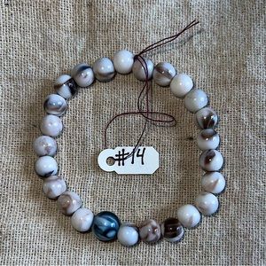 Multi-Color Handmade Beaded Bracelet (#14)